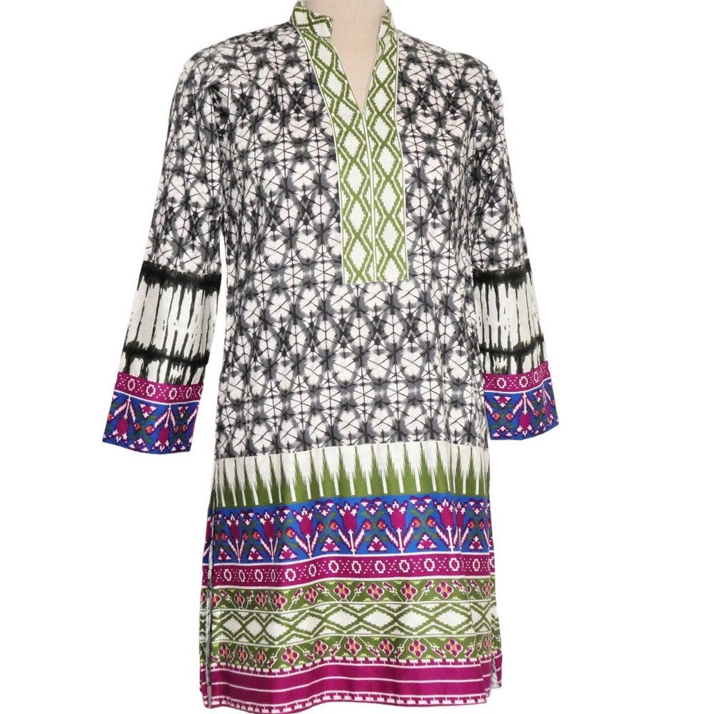 Khaadi Pret Multi coloured  100% Cotton Women Tunic Size 10